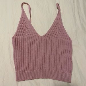 Pink tank top